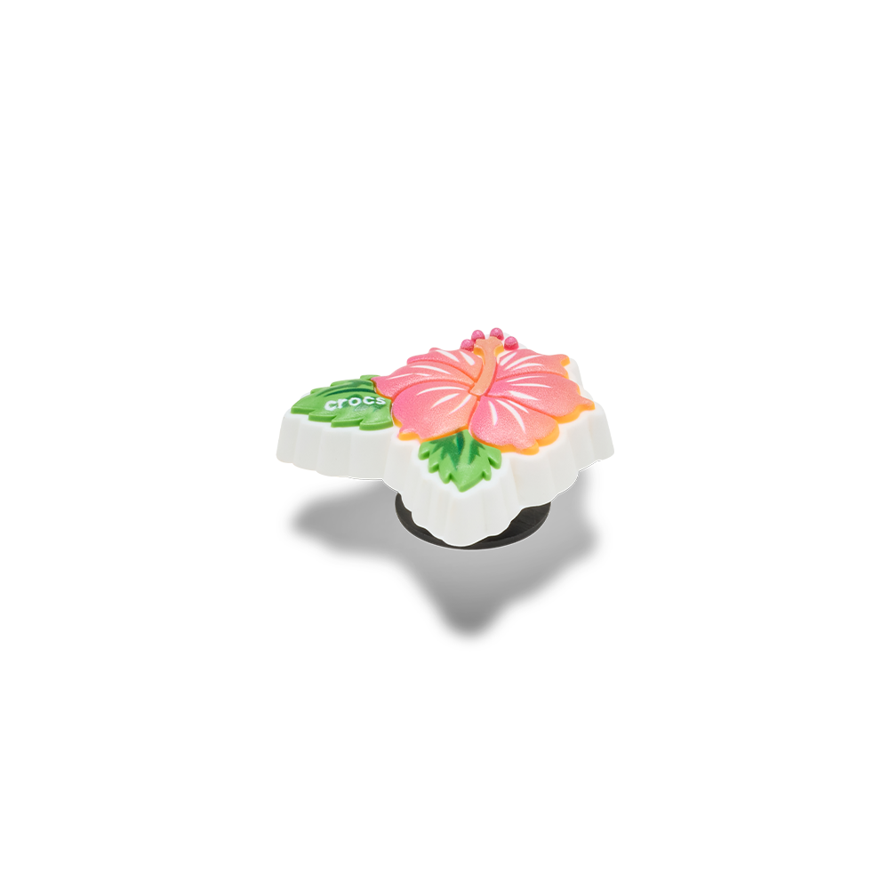 Jibbitz™ Charm Blue Tropical Hibiscus