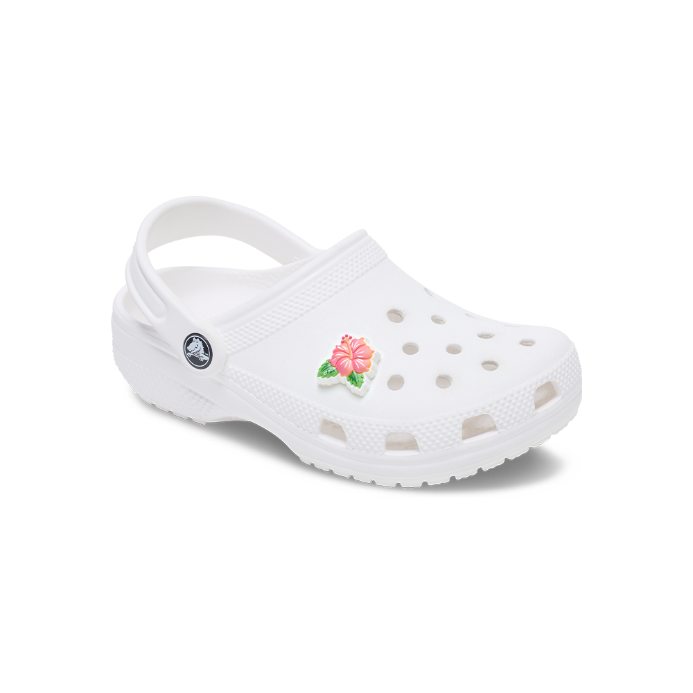 Jibbitz™ Charm Blue Tropical Hibiscus