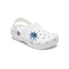 Jibbitz™ Charm Faux Leather Blue Flower