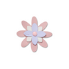 Jibbitz™ Charm Faux Leather Pink Flower
