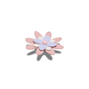 Jibbitz™ Charm Faux Leather Pink Flower