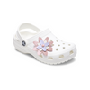 Jibbitz™ Charm Faux Leather Pink Flower
