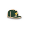 Jibbitz™ Charm Green Star Baseball Cap