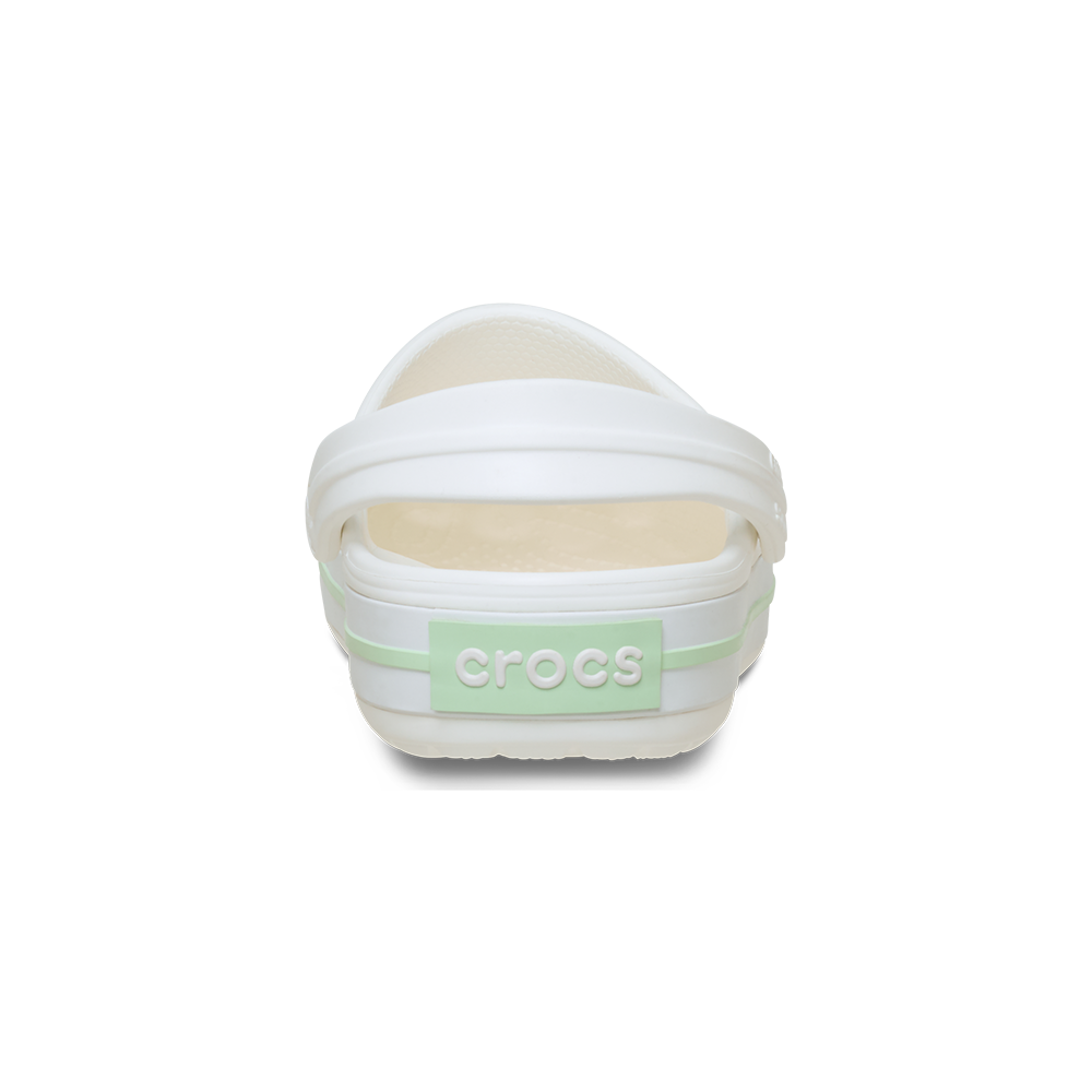 White/Serene Green