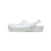 White/Serene Green