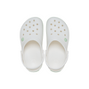 White/Serene Green