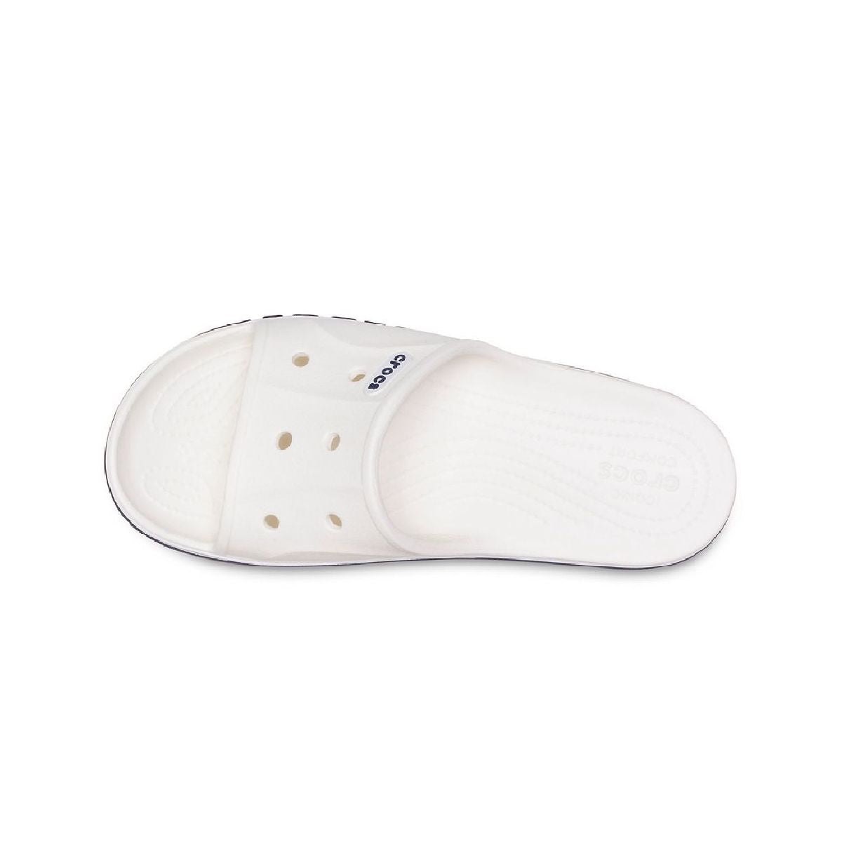 Bayaband Slide in White Navy