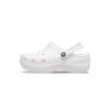 women classic platform clog in white