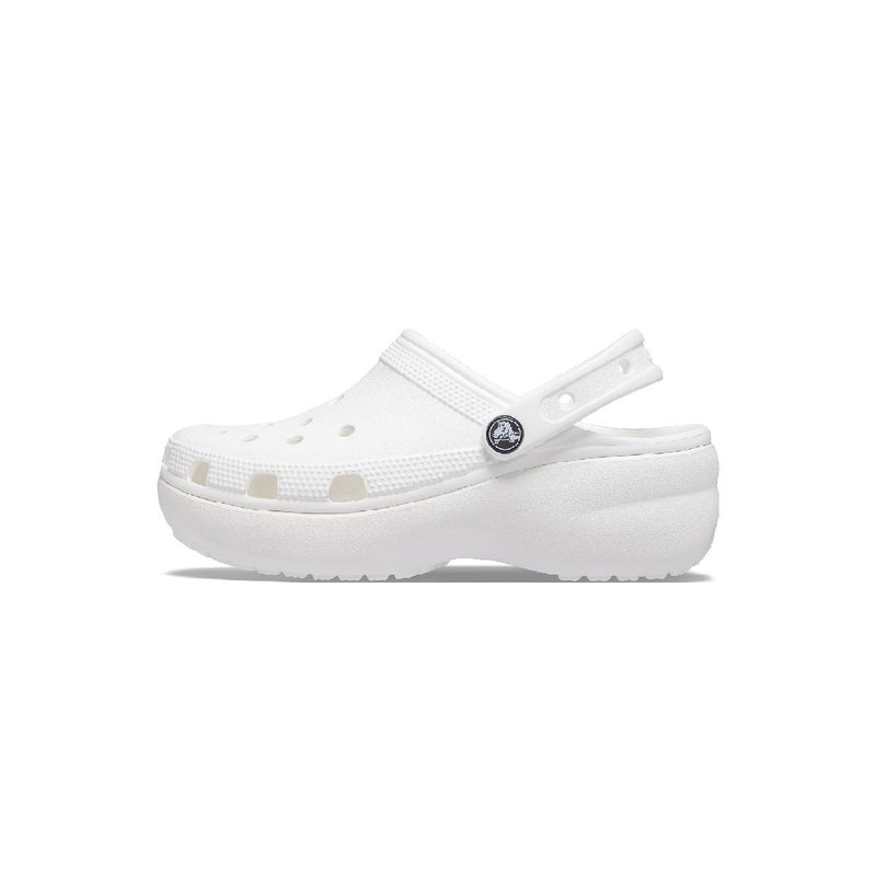 Women Classic Platform Clog in White