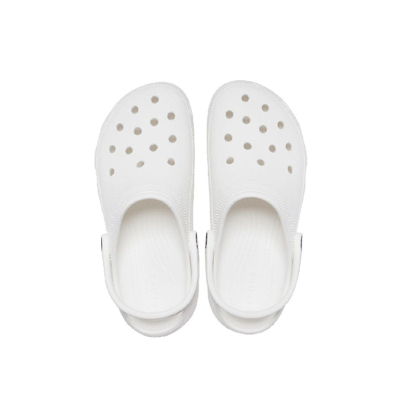 Women Classic Platform Clog in White