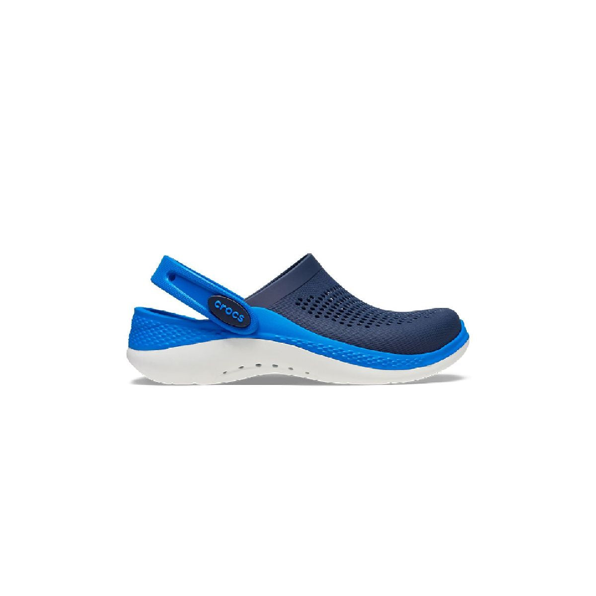 Kids' Literide 360 Clog in Navy Bright Cobalt