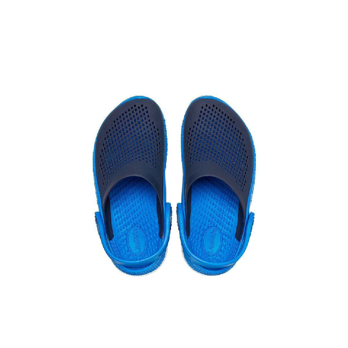 Kids' Literide 360 Clog in Navy Bright Cobalt