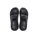 classic crush sandal in black