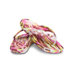 classic marbled flip in electric pink multi