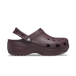 Women's Classic Platform Clog in Dark Cherry