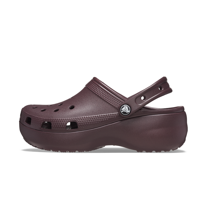Women's Classic Platform Clog in Dark Cherry