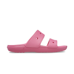 classic crocs sandal in hyper pink