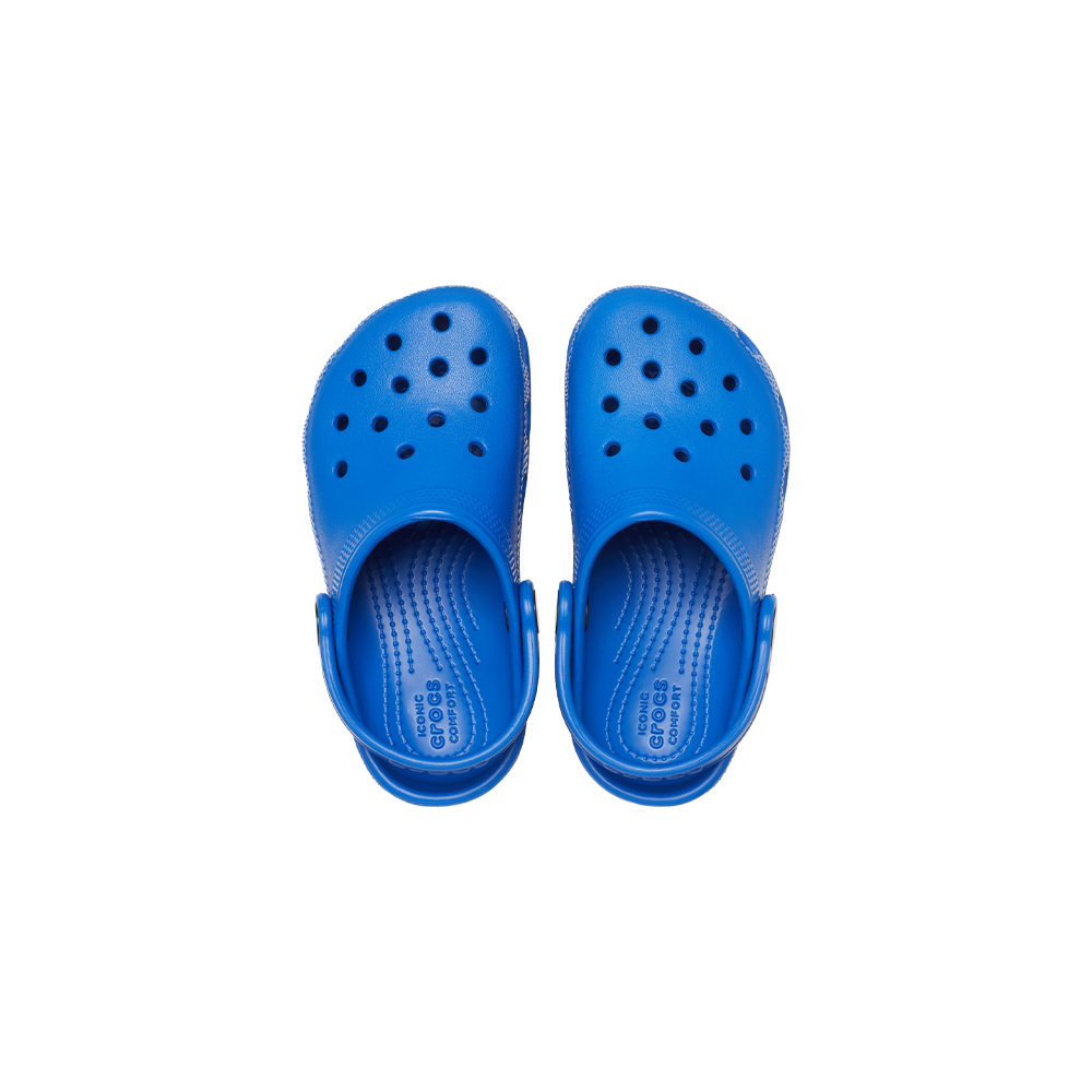 Toddler Classic Clog in Blue Bolt