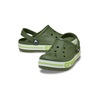 Kids' Bayaband Clog in Army Green/Lime Punch