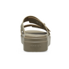 Women's Brooklyn Buckle Low Wedge in Khaki