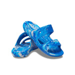 Classic Marbled Sandal in Blue Bolt Multi