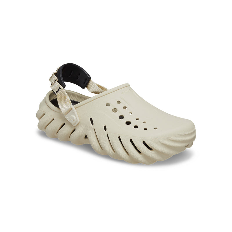 Echo Clog in Bone Black