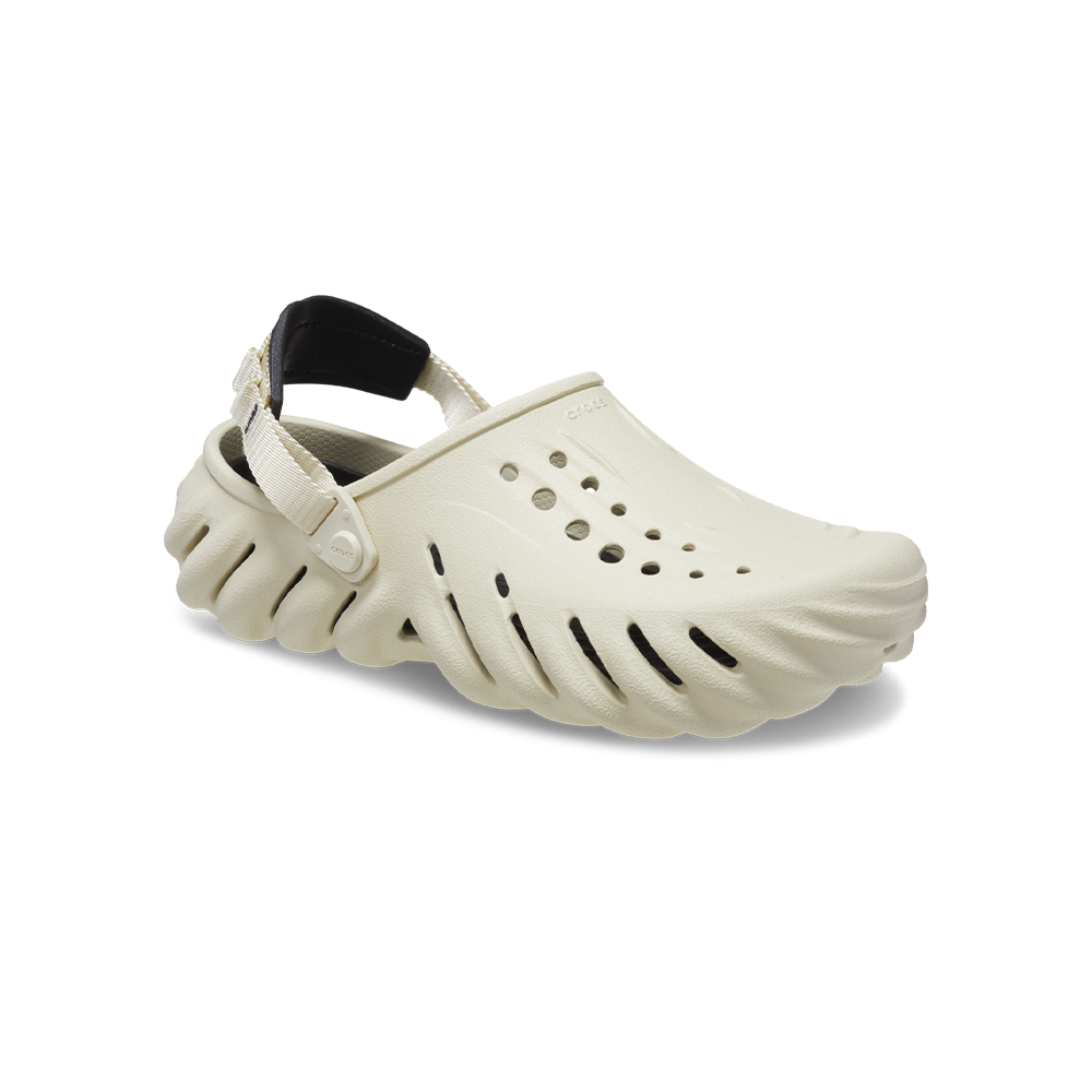 Echo Clog in Bone Black