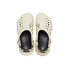 Echo Clog in Bone Black