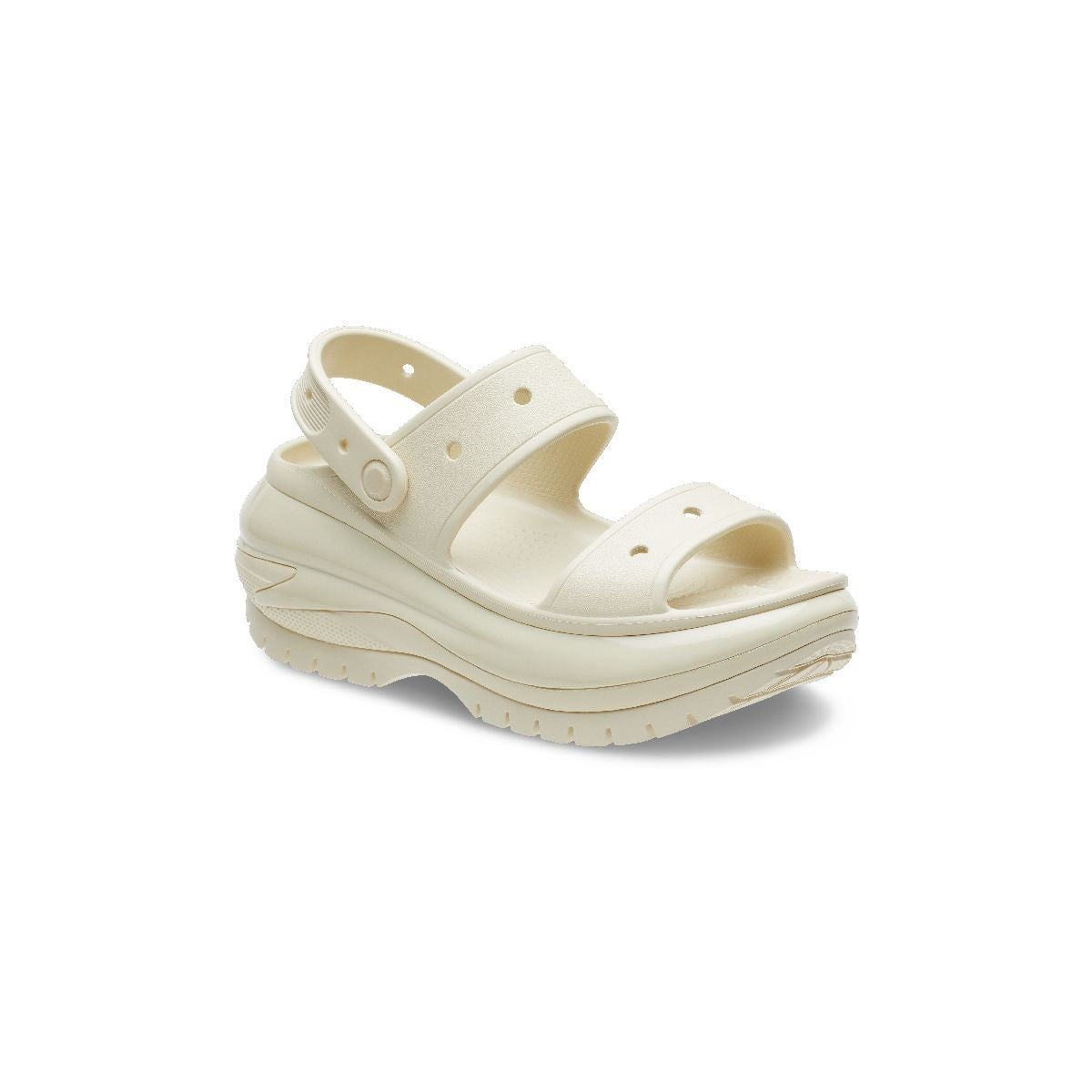 Classic Mega Crush Sandal in Bone