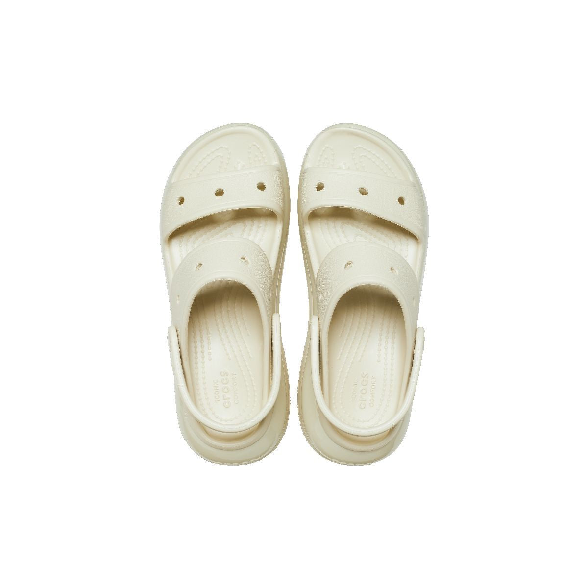 Classic Mega Crush Sandal in Bone