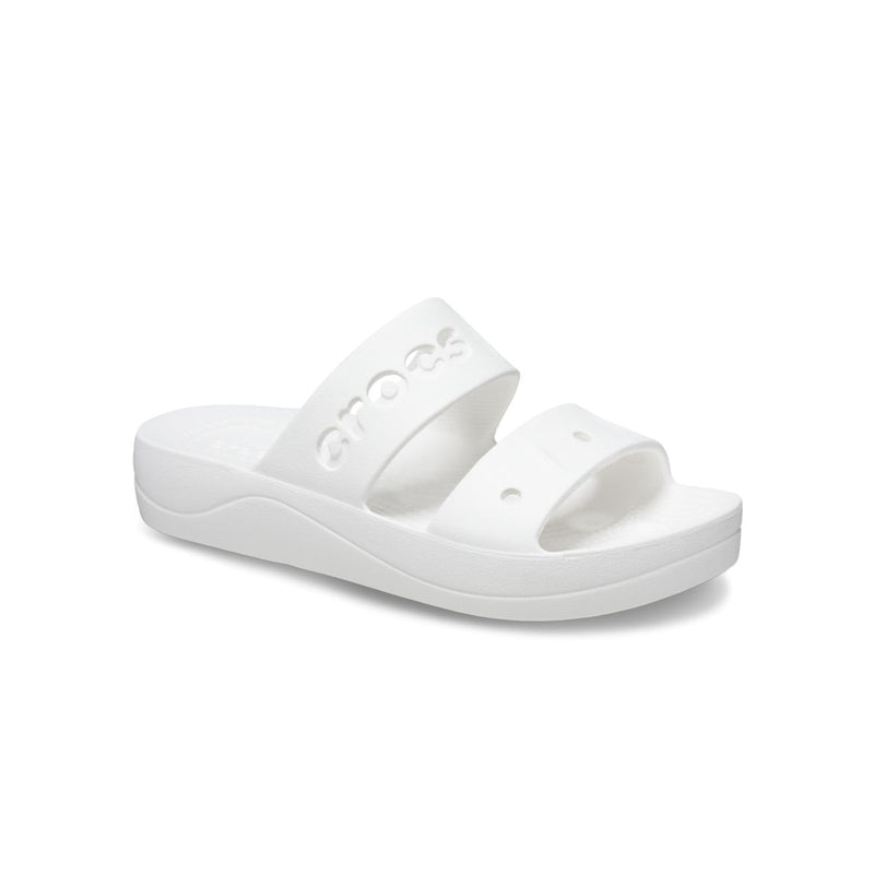 Baya Platform Sandal in White