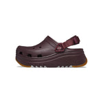 classic hiker xscape clog in dark cherry