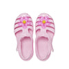 kids isabella charm sandal in flamingo