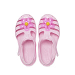 kids isabella charm sandal in flamingo