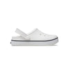 kids off court clog in white