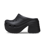 siren clog in black