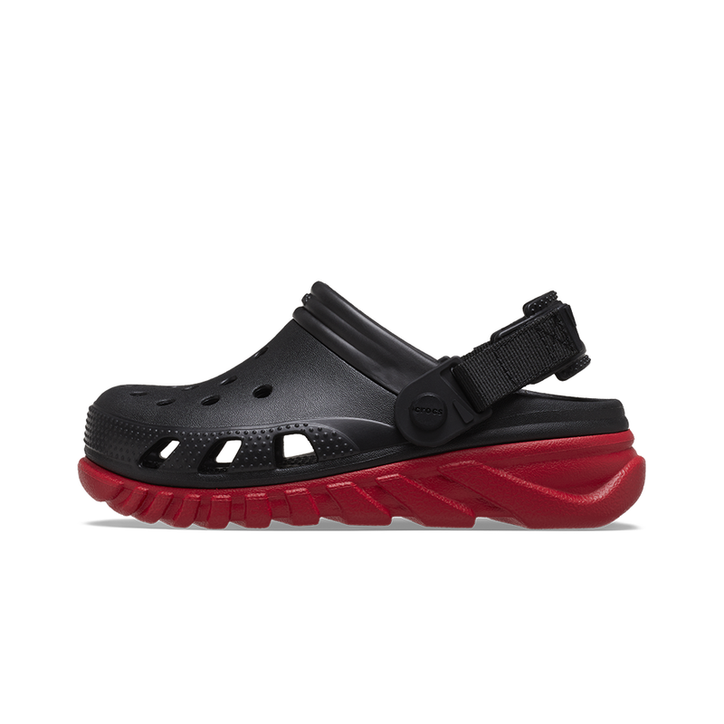 Duet Max II Clog in Black Varsity Red