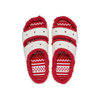 classic cozzzy holiday sweater sandal in multi
