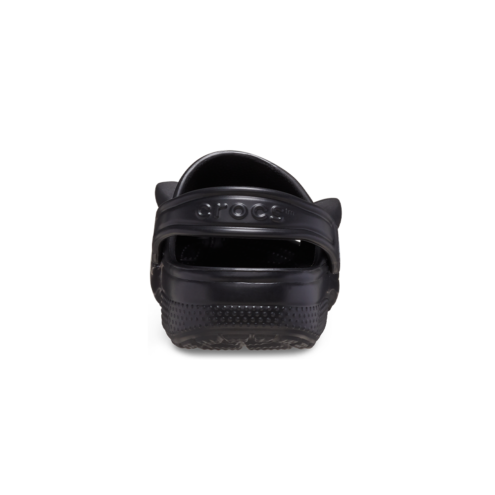 Toddler Classic Glow Black Cat Clog in Black