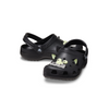 Toddler Classic Glow Black Cat Clog in Black