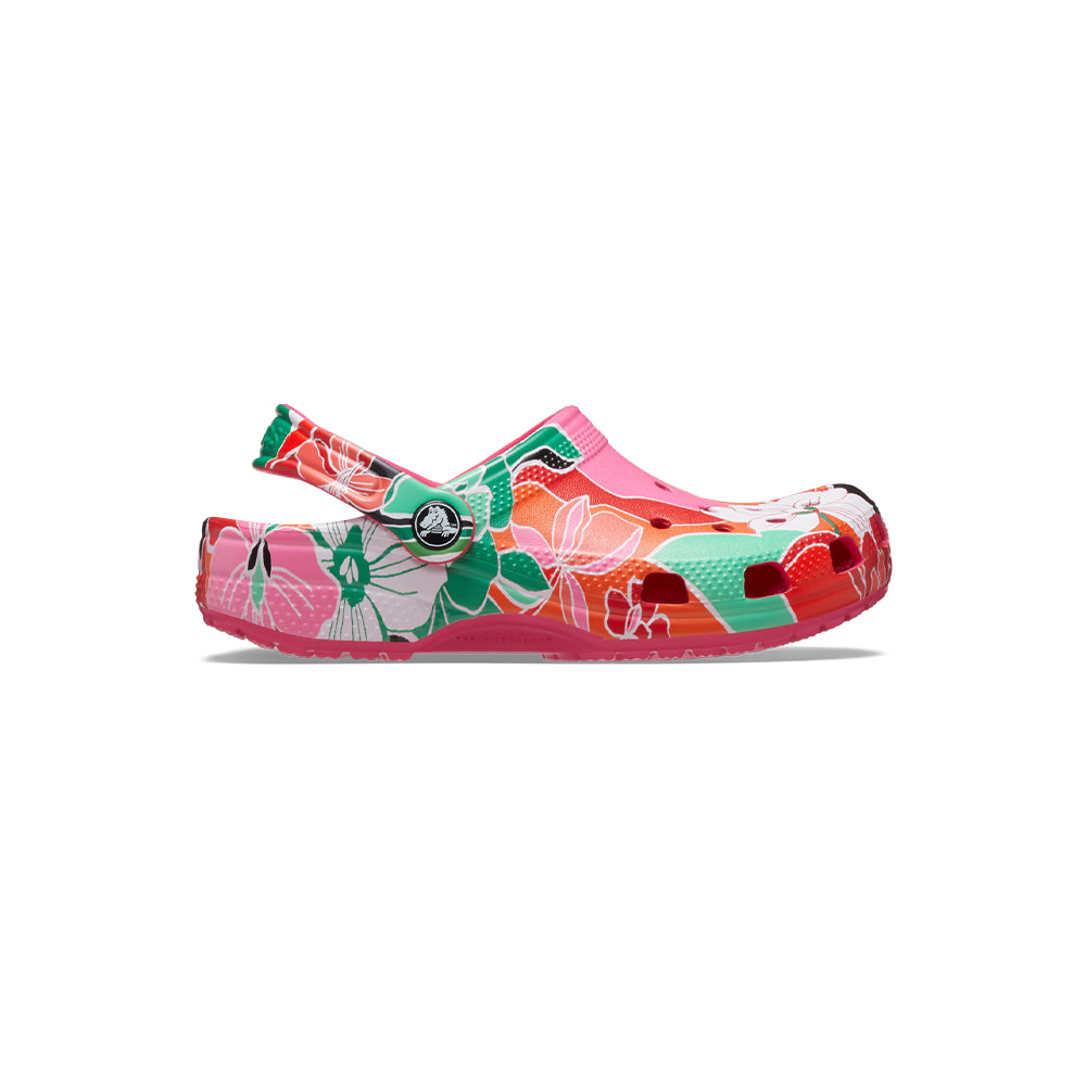 Kids Classic Woodcut Floral Clog Crocs Philippines