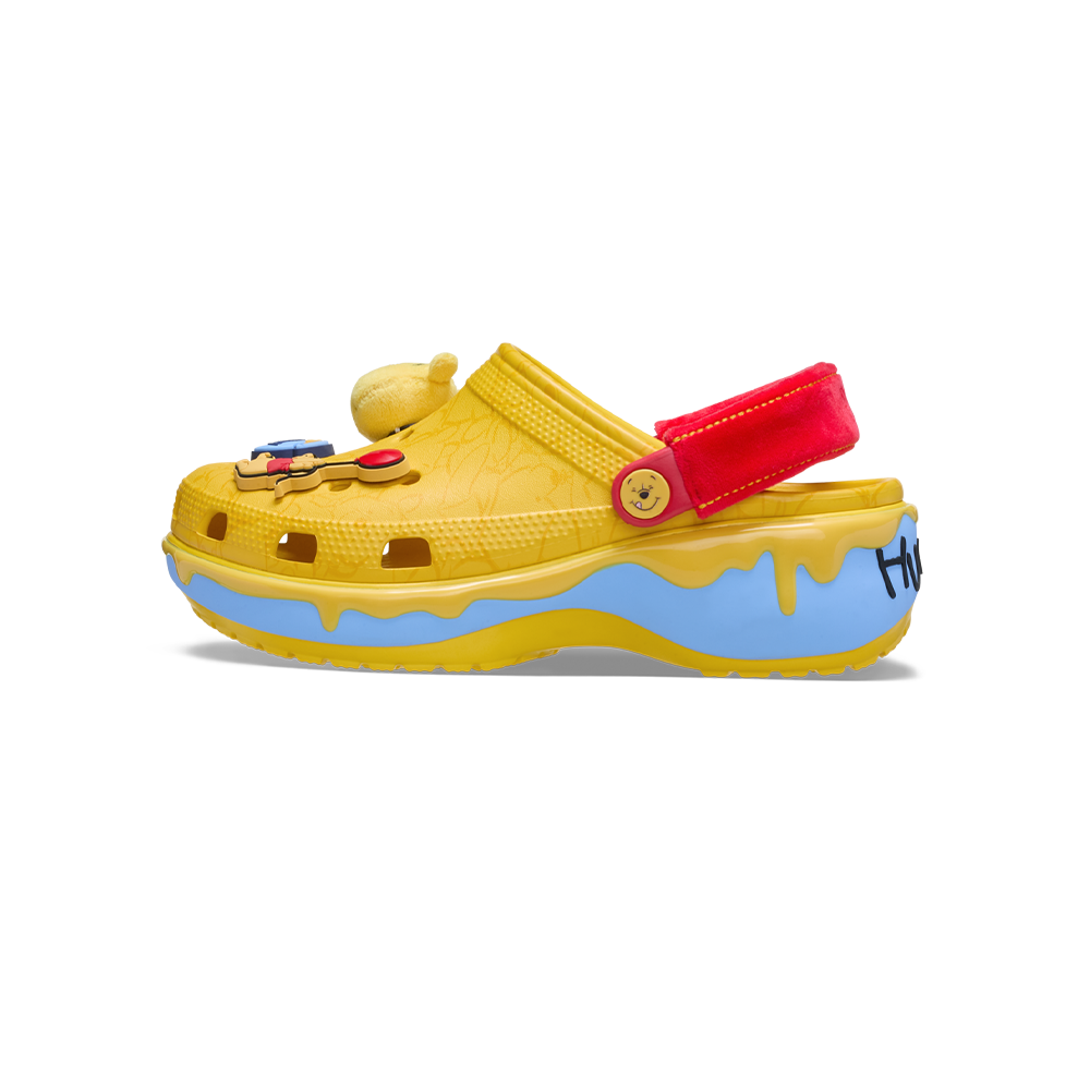 Womens Winnie The Pooh Classic Platform Clog