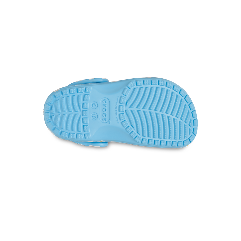 Toddler Classic Daisy Clog in Tinted Glass