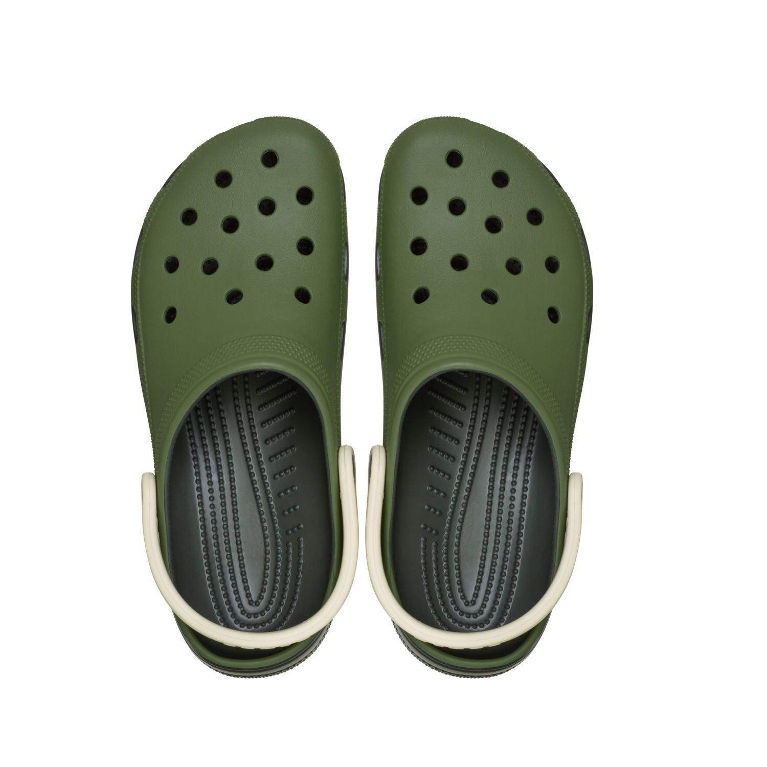 Classic Retro Sport Clog in Army Green