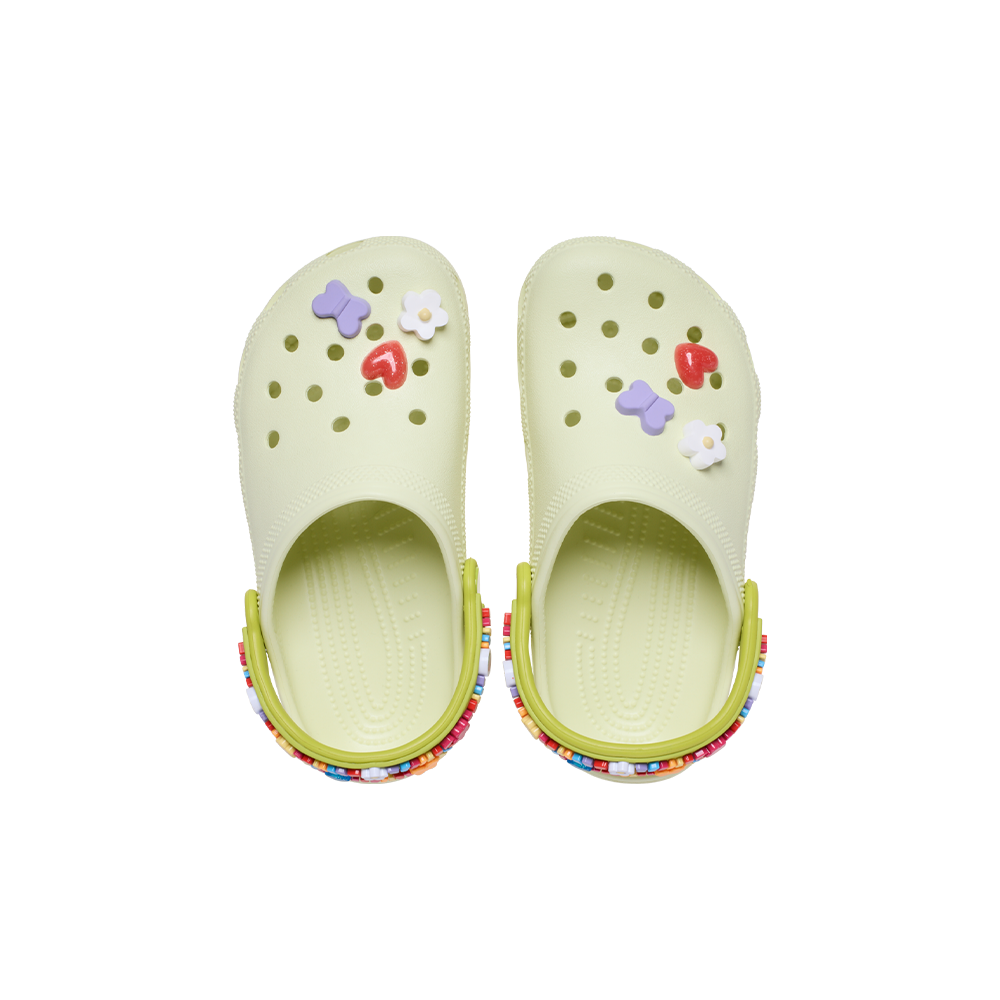Toddler Classic Friendship Bracelet Clog in Frothy Green