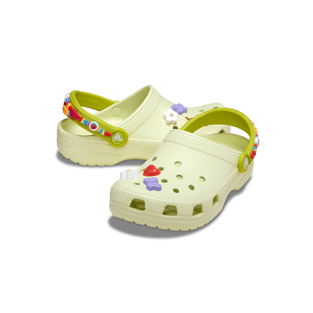 Toddler Classic Friendship Bracelet Clog in Frothy Green