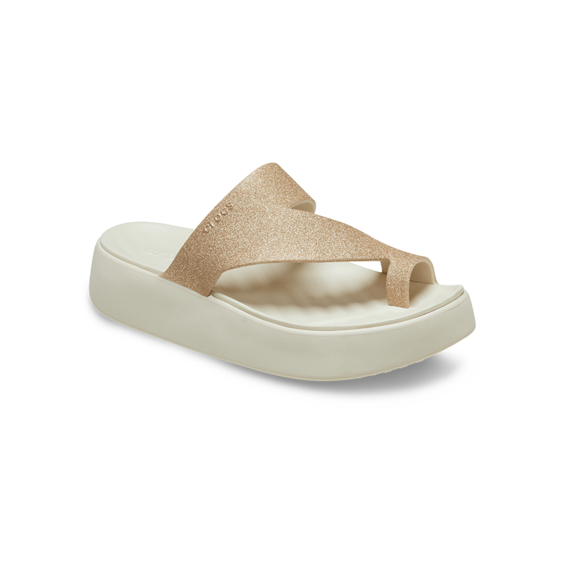 Women's Getaway Platform Glitter Toe Loop