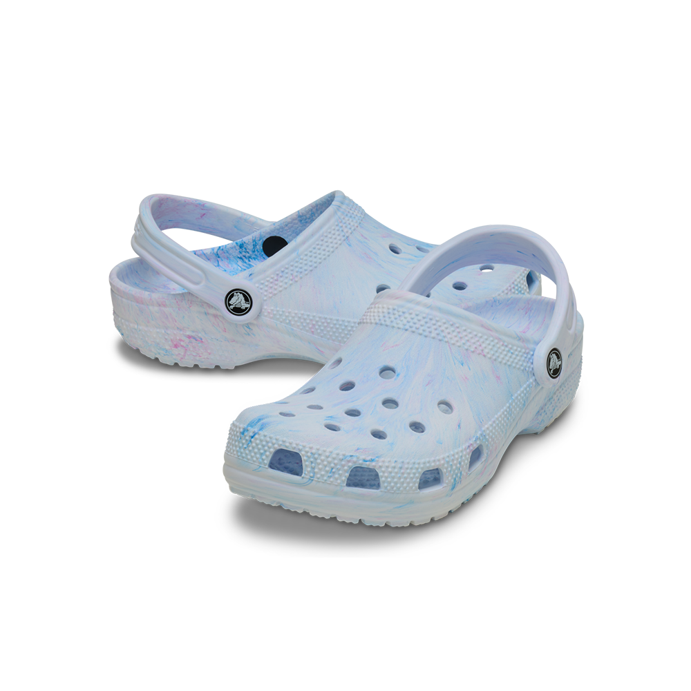 Classic Watercolor Marbled Clog