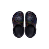 Toddler Classic Hi Vis Camo Clog in Black Multi