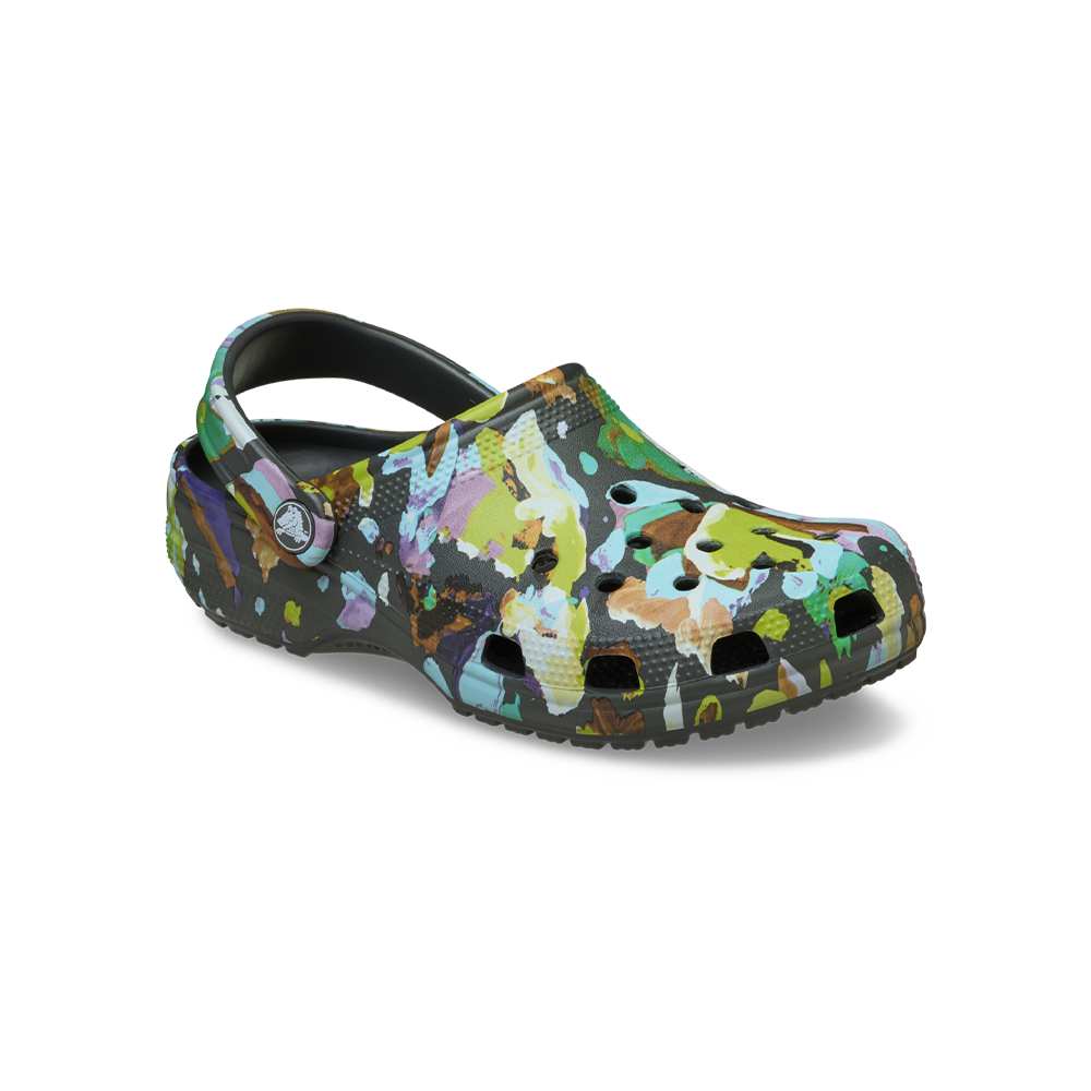 Classic Painted Floral Clog